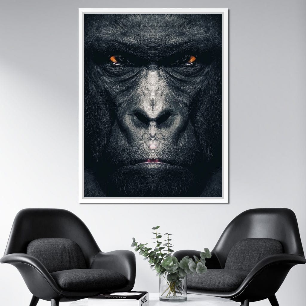 Gorilla Canvas Wall Art
