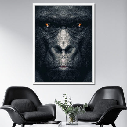 Gorilla Canvas Wall Art