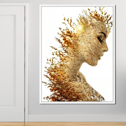 Harvest Queen Canvas Wall Art