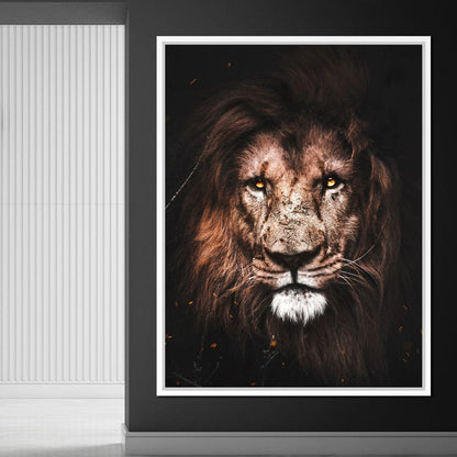 Lion 2 Canvas Wall Art