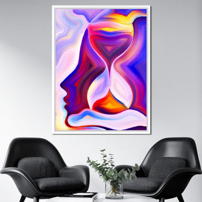 Time Consciousness Canvas Wall Art