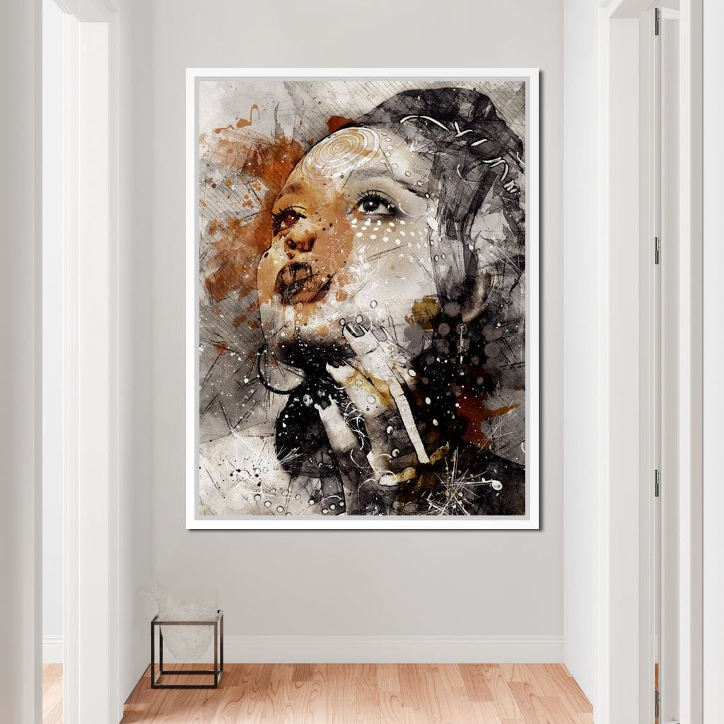 Woman Portrait Canvas Wall Art
