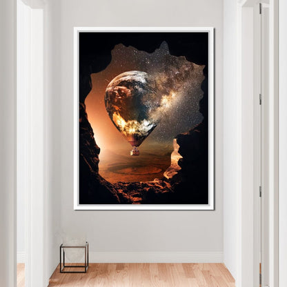 Dispersion Canvas Wall Art