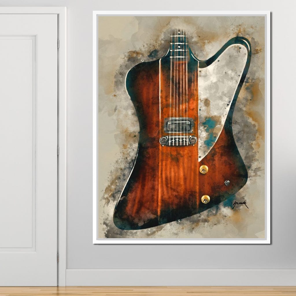 Eric Clapton's Electric Guitar Canvas Wall Art