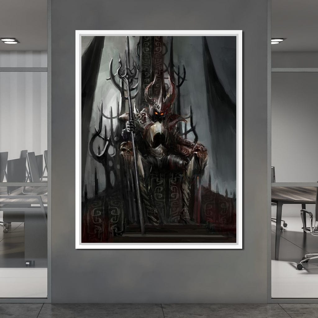 Death Knight Canvas Wall Art