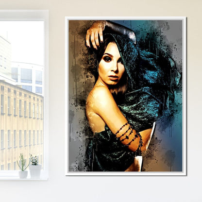Covered by Beauty Canvas Wall Art