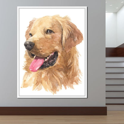 Golden Retriever Canvas Wall Art