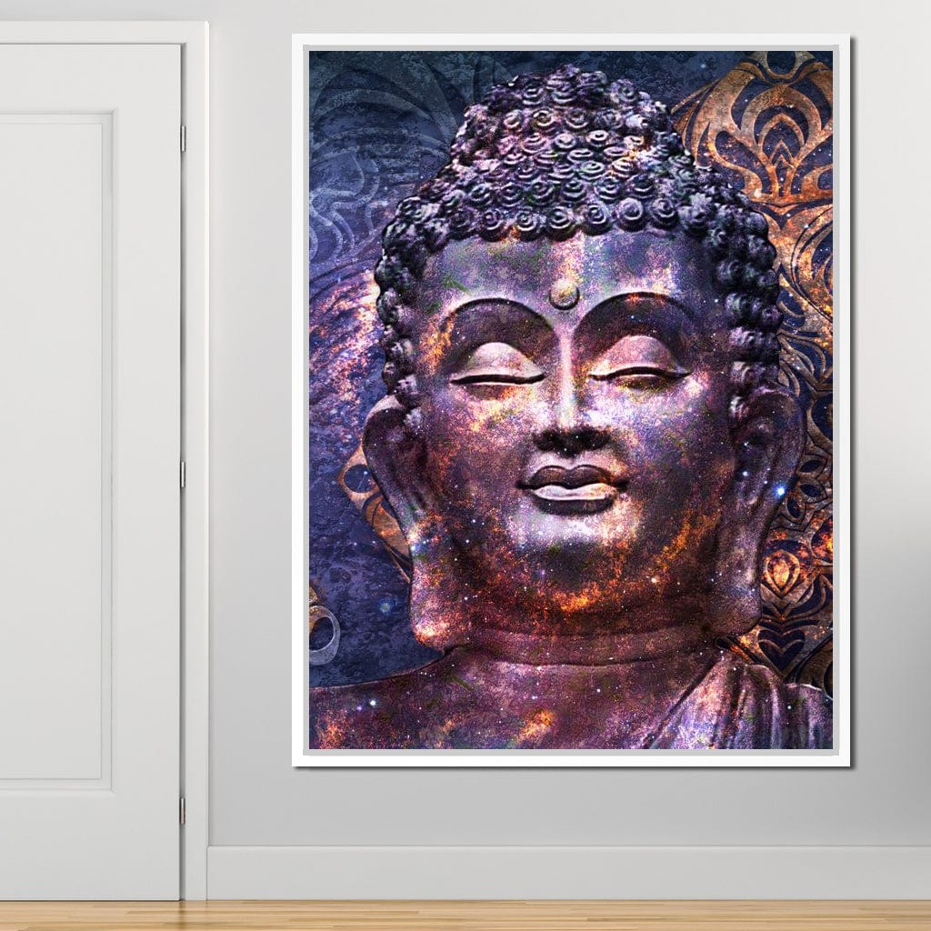 Blue Buddha Canvas Wall Art