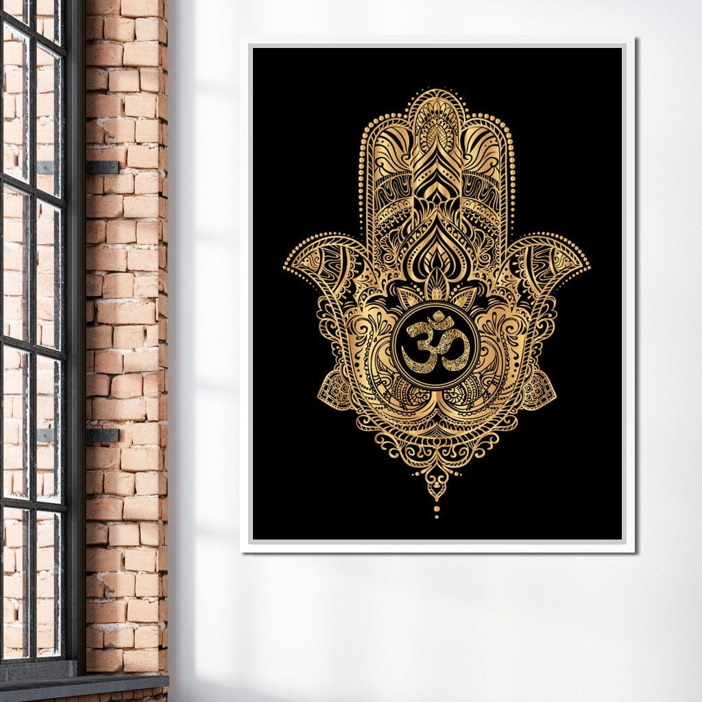 Hand of Fatima Canvas Wall Art