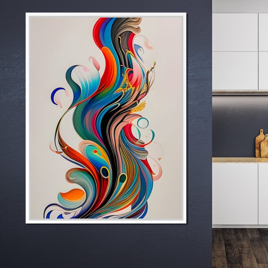 Colorful Contemporary Art 053 Canvas Wall Art