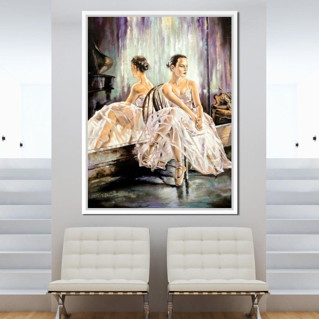Ballet Conservatory Canvas Wall Art