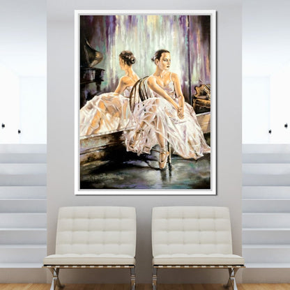 Ballet Conservatory Canvas Wall Art