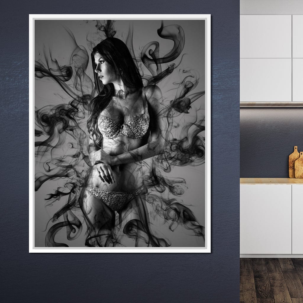 The Smoke Collection 08 Canvas Wall Art