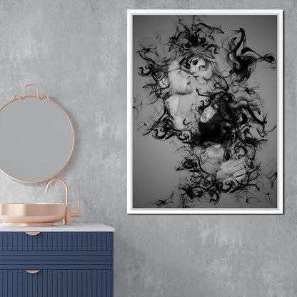 The Smoke Collection 06 Canvas Wall Art