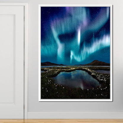 Enlightened Night Canvas Wall Art