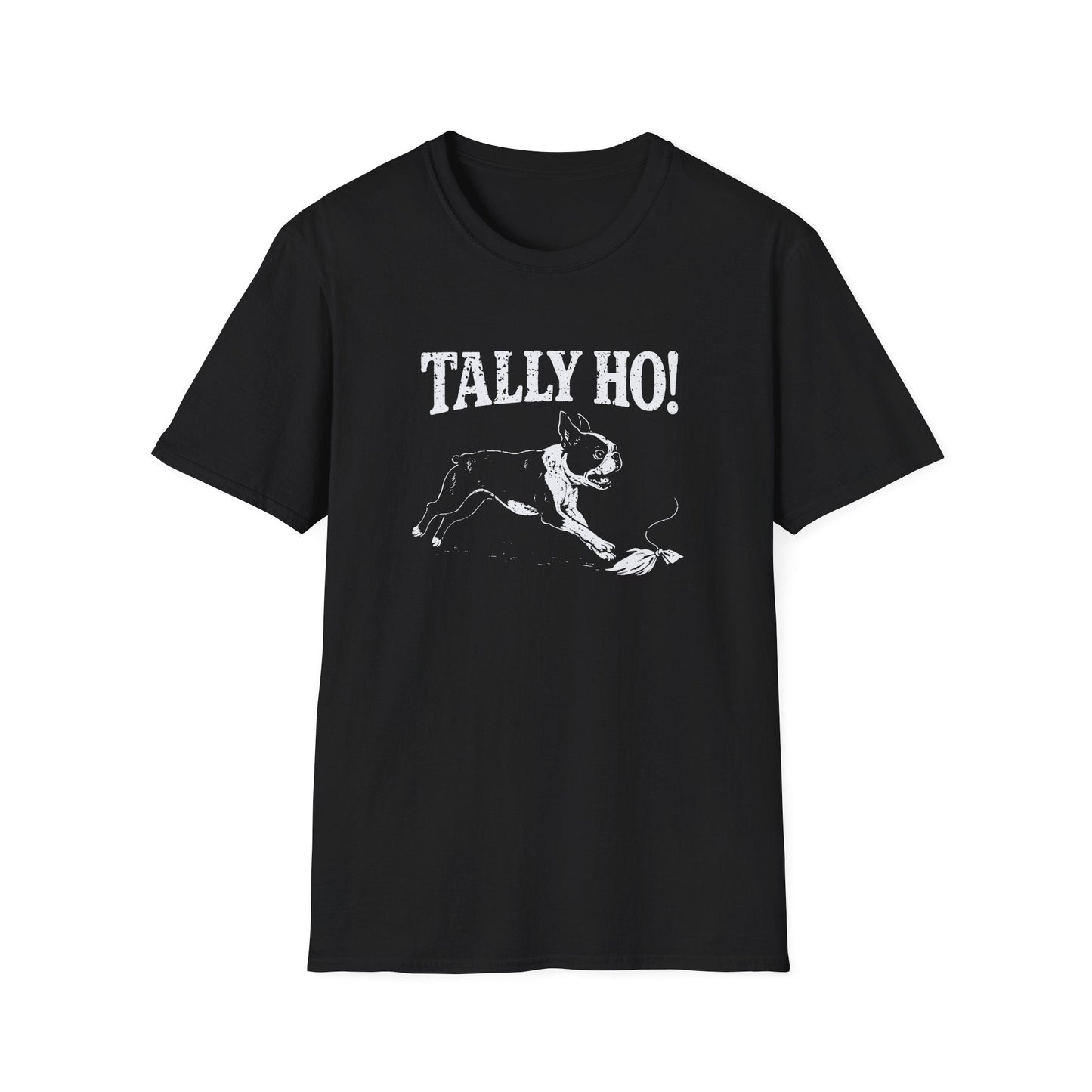 Boston Terrier Running FastCAT Tee