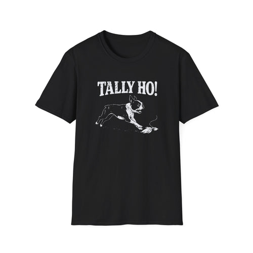Boston Terrier Running FastCAT Tee