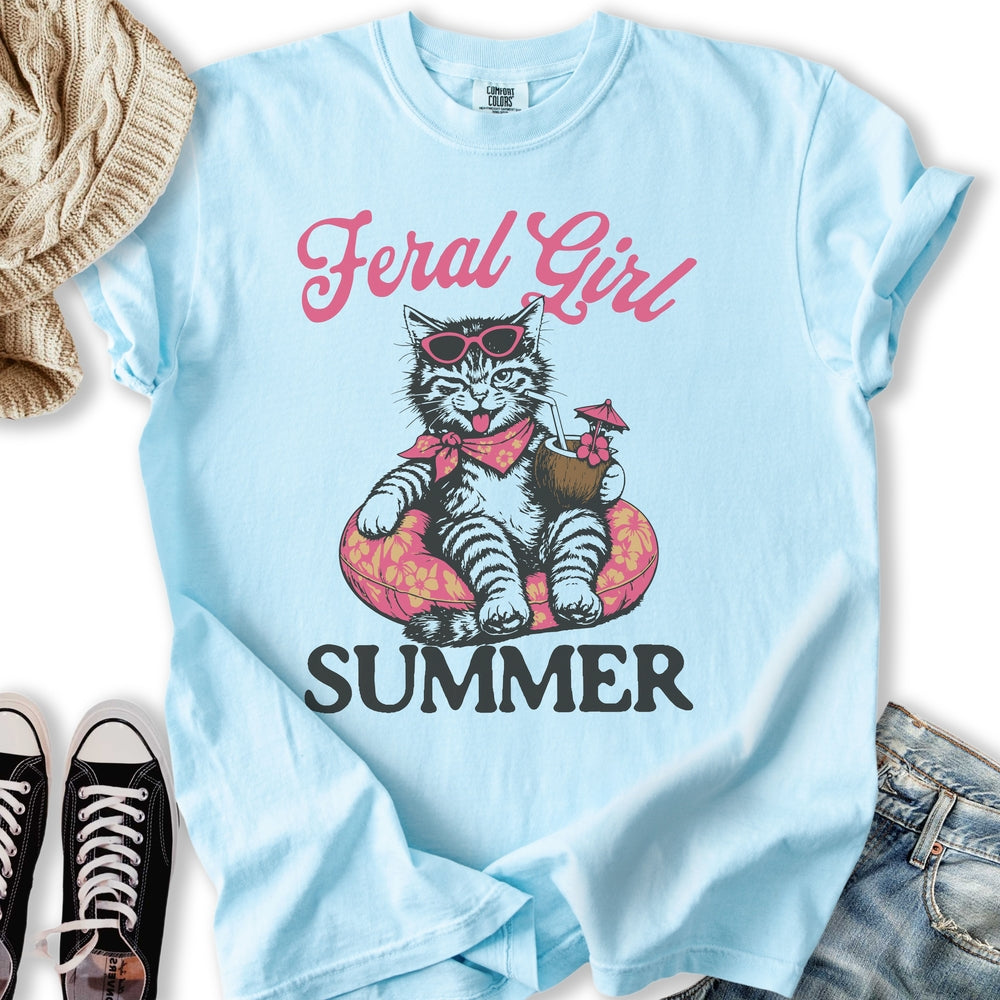 Feral Girl Summer Relaxed Tee