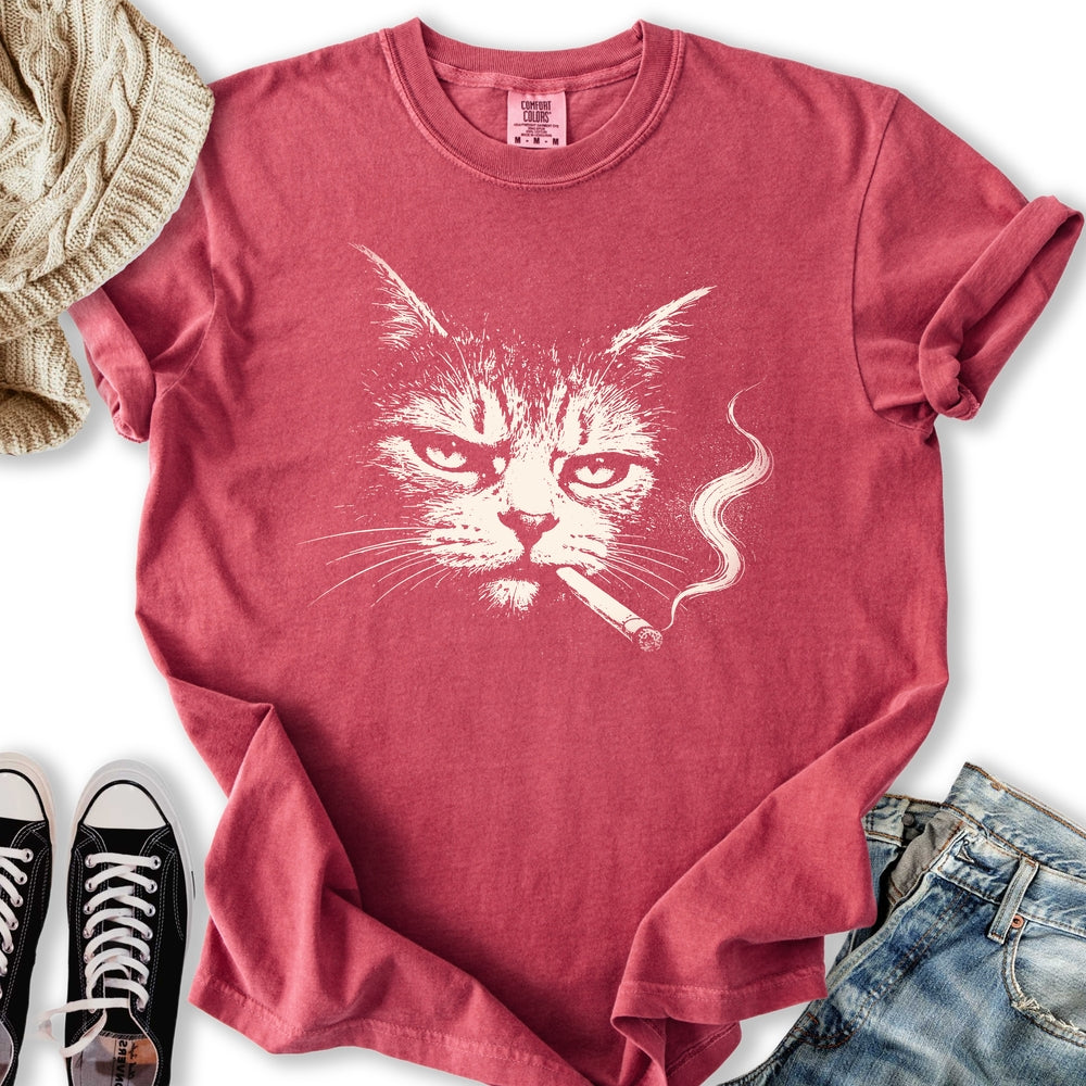Grunge Cat Relaxed Tee