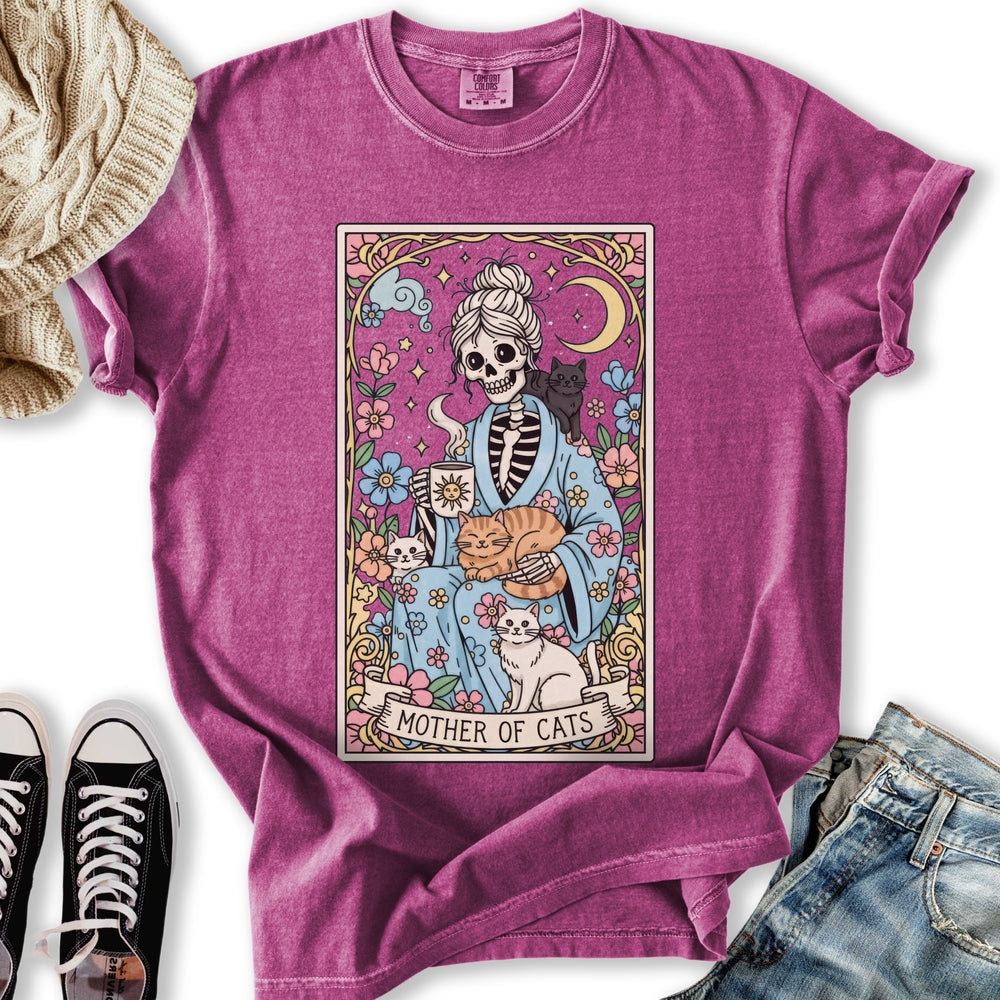 Mother of Cats Tarot Relaxed Tee