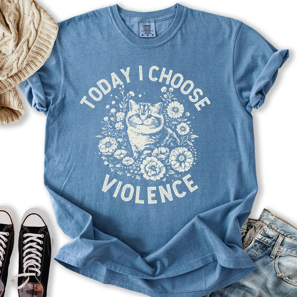 I Choose Violence Relaxed Tee