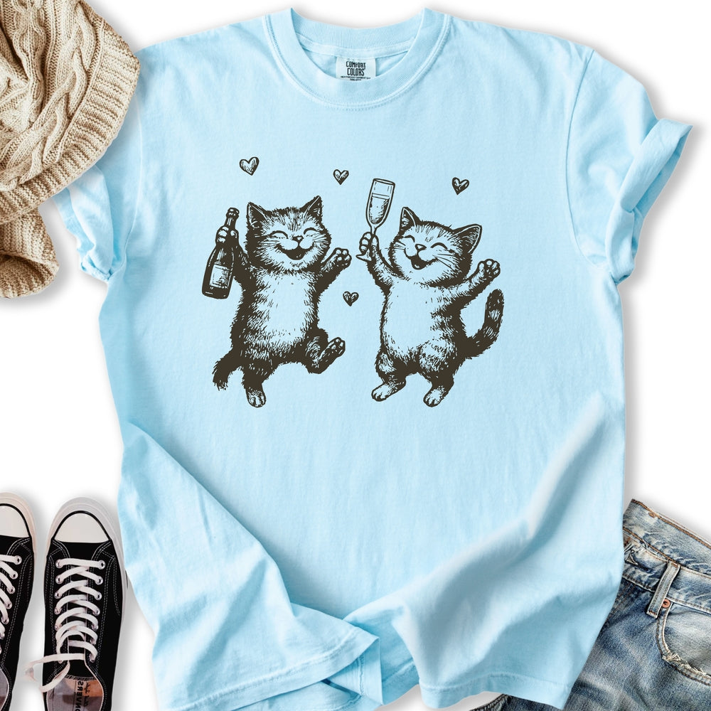 Cat Bubbles Relaxed Tee