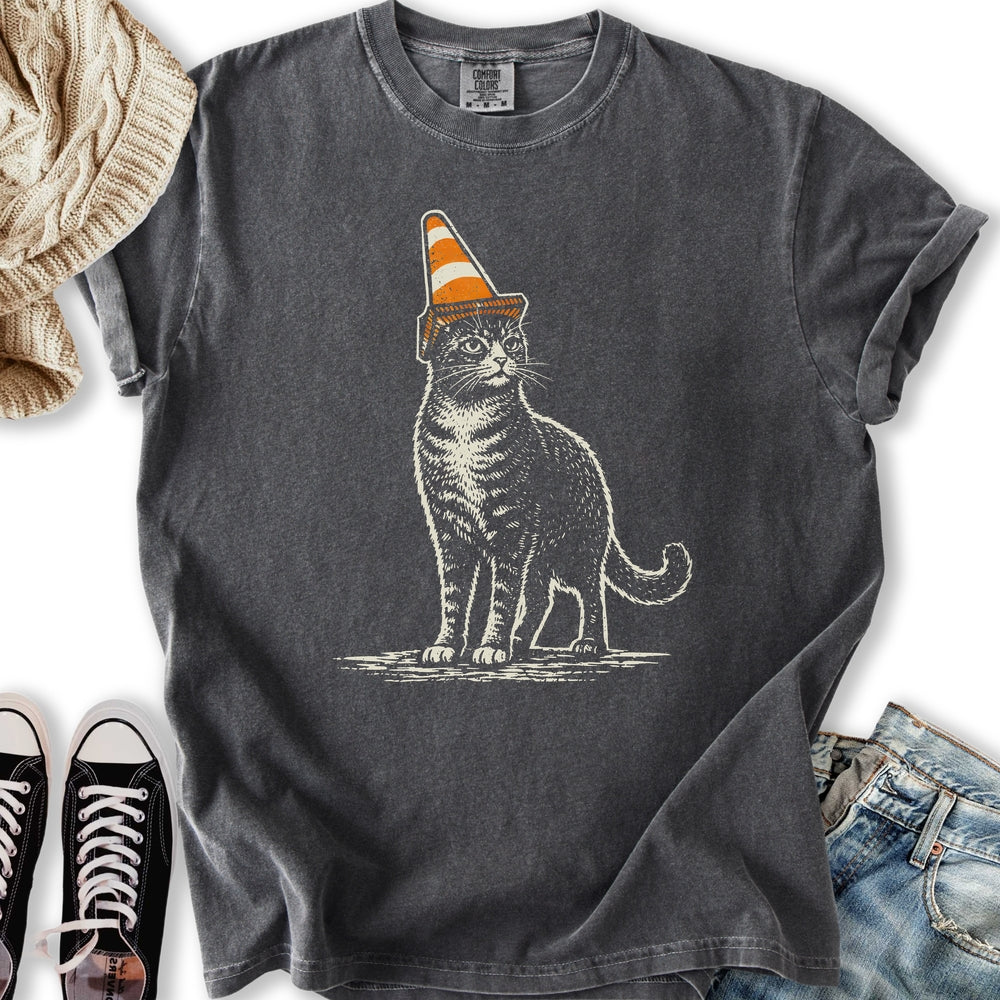 Witches Hat Cat Relaxed Tee