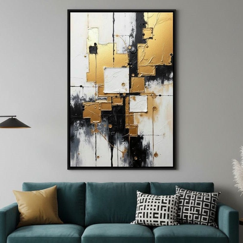 Fragments of Light Canvas Wall Art