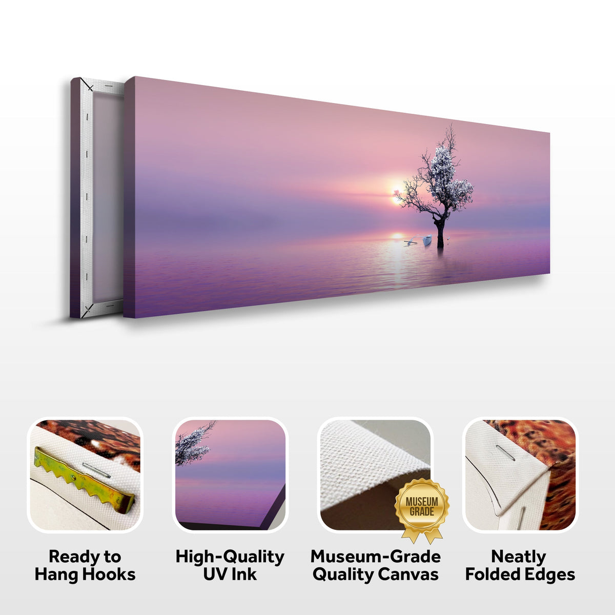 Alone Tree Canvas Wall Art V