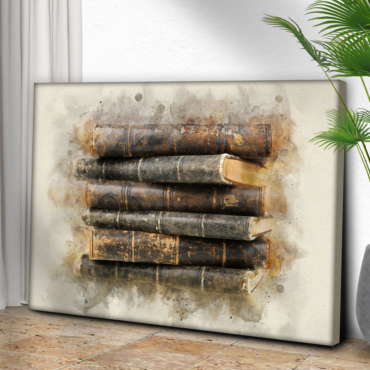 Decor Elements Books Heirloom Canvas Wall Art
