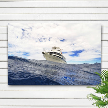 Boat Yacht Canvas Wall Art