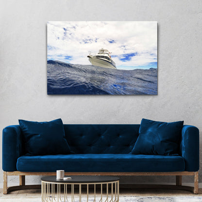 Boat Yacht Canvas Wall Art