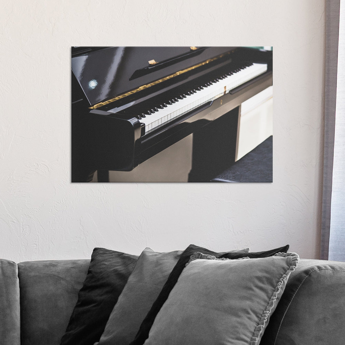 Piano Modern Canvas Wall Art