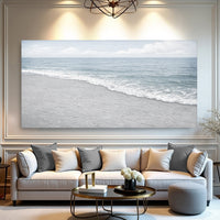 Abstract Beach Shore Wall Art X