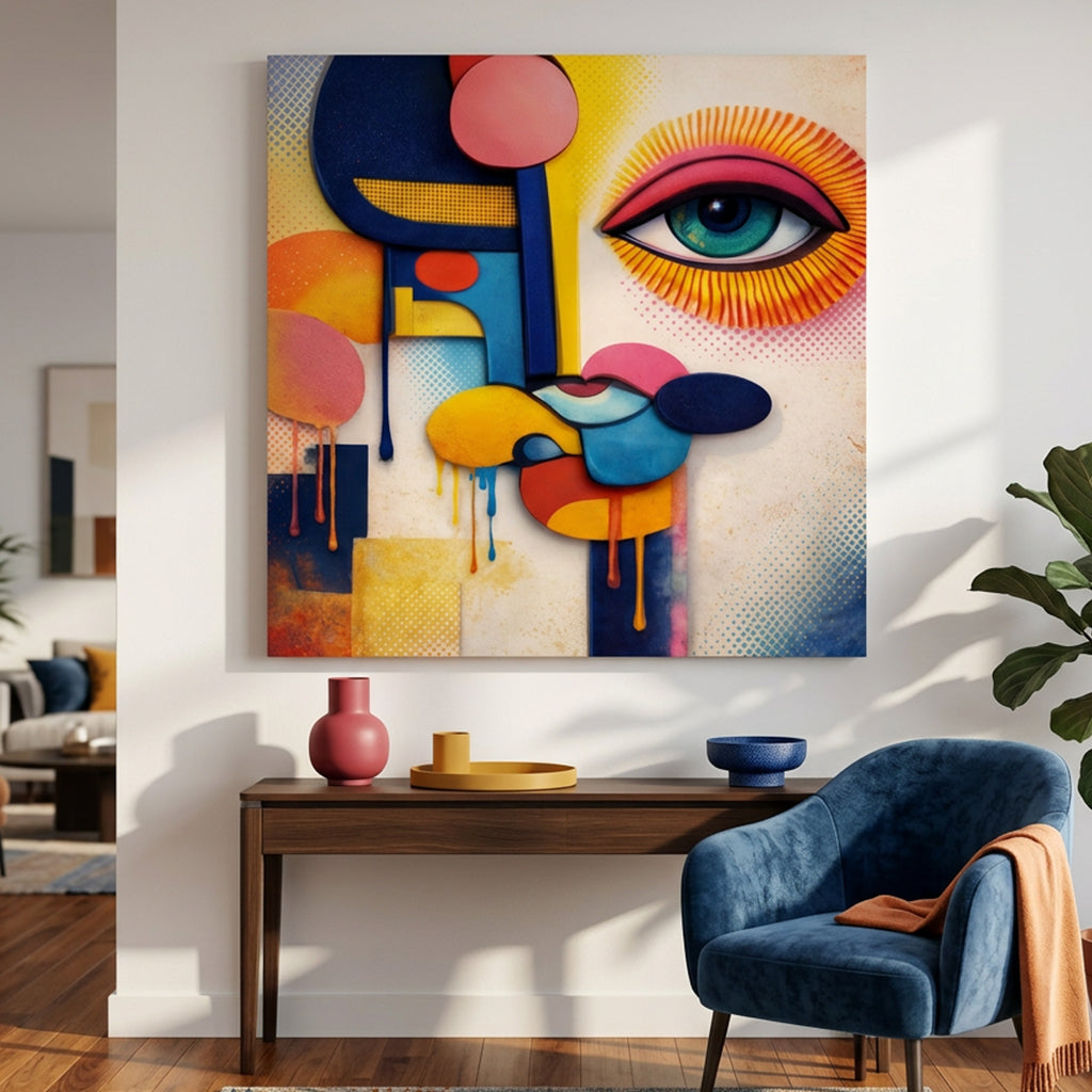 Retro Pop Culture Canvas