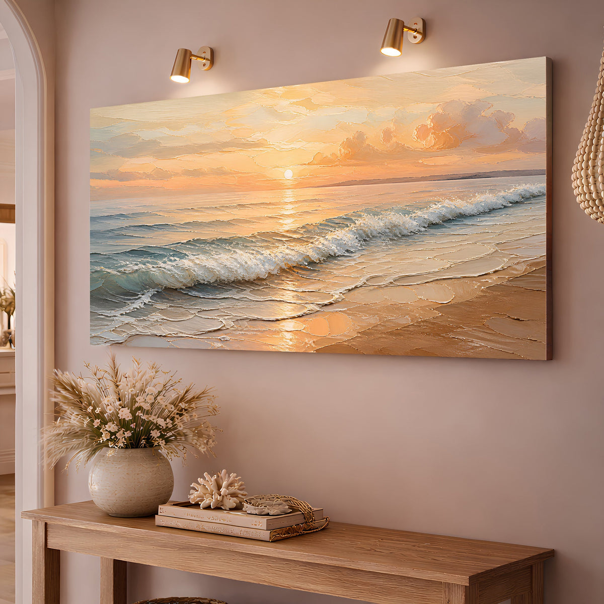 Golden Sunset Shore