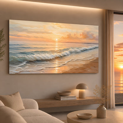Golden Sunset Shore