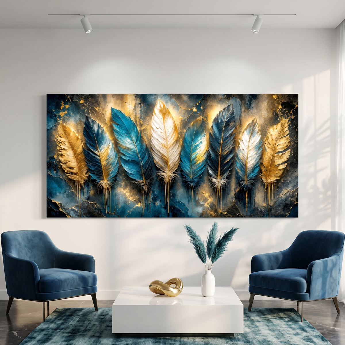 Azure Feather Harmony
