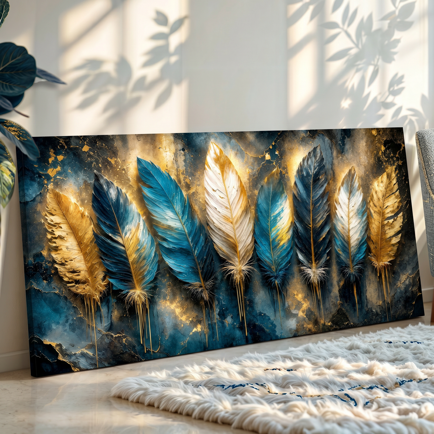 Azure Feather Harmony