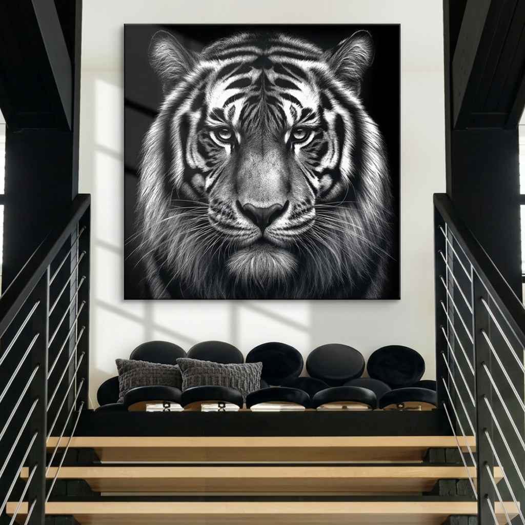 Noir Tiger - canvas
