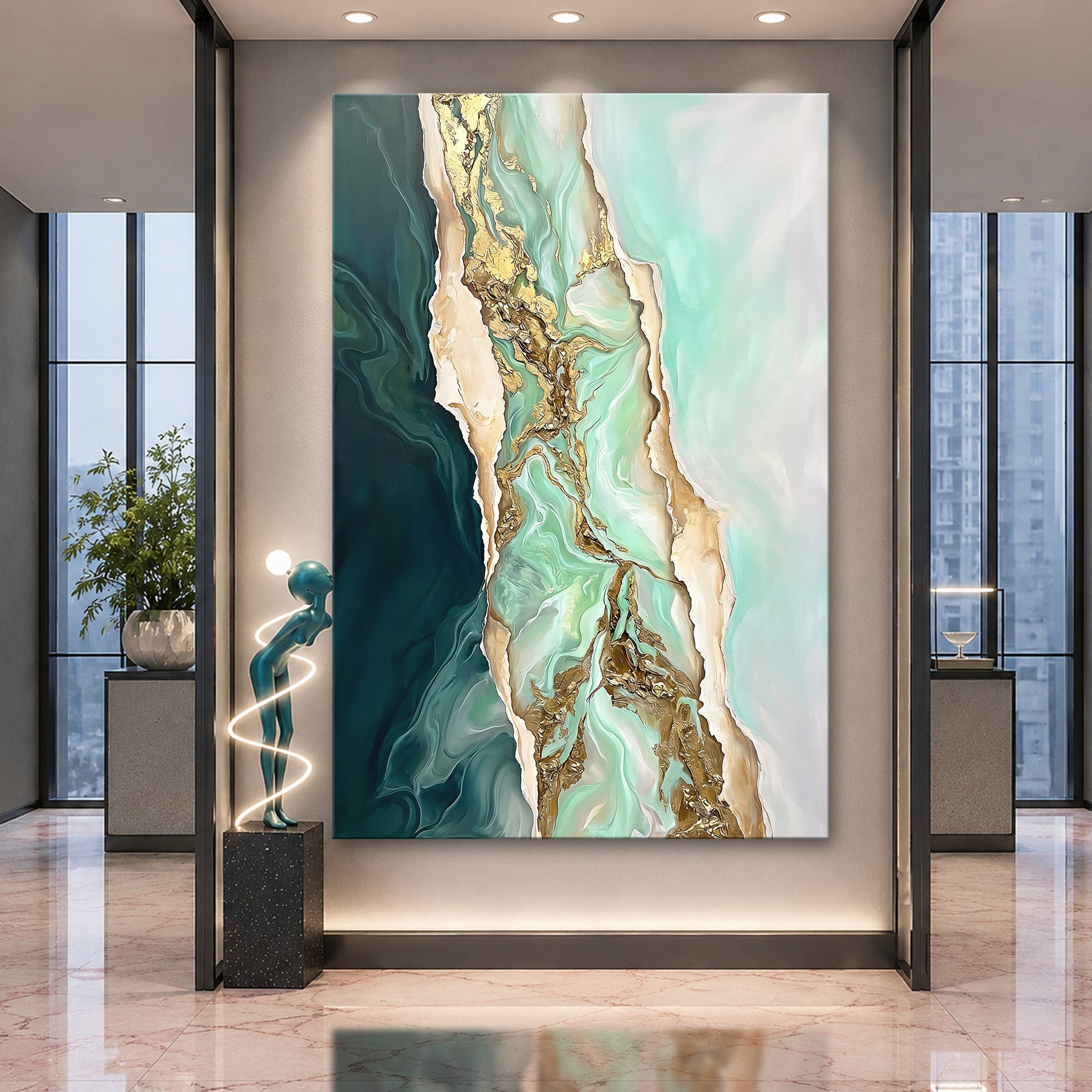 Emerald Marble Luxe