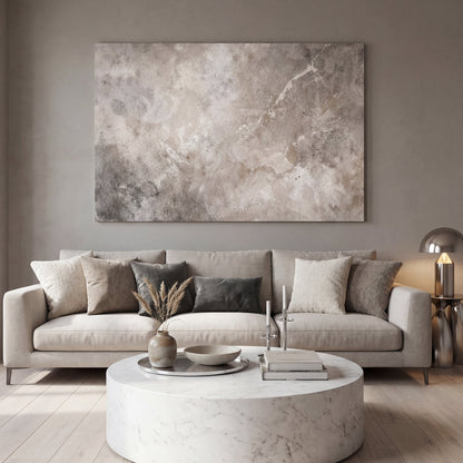 Abstract Dark Stone Wall Art