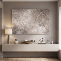 Abstract Dark Stone Wall Art