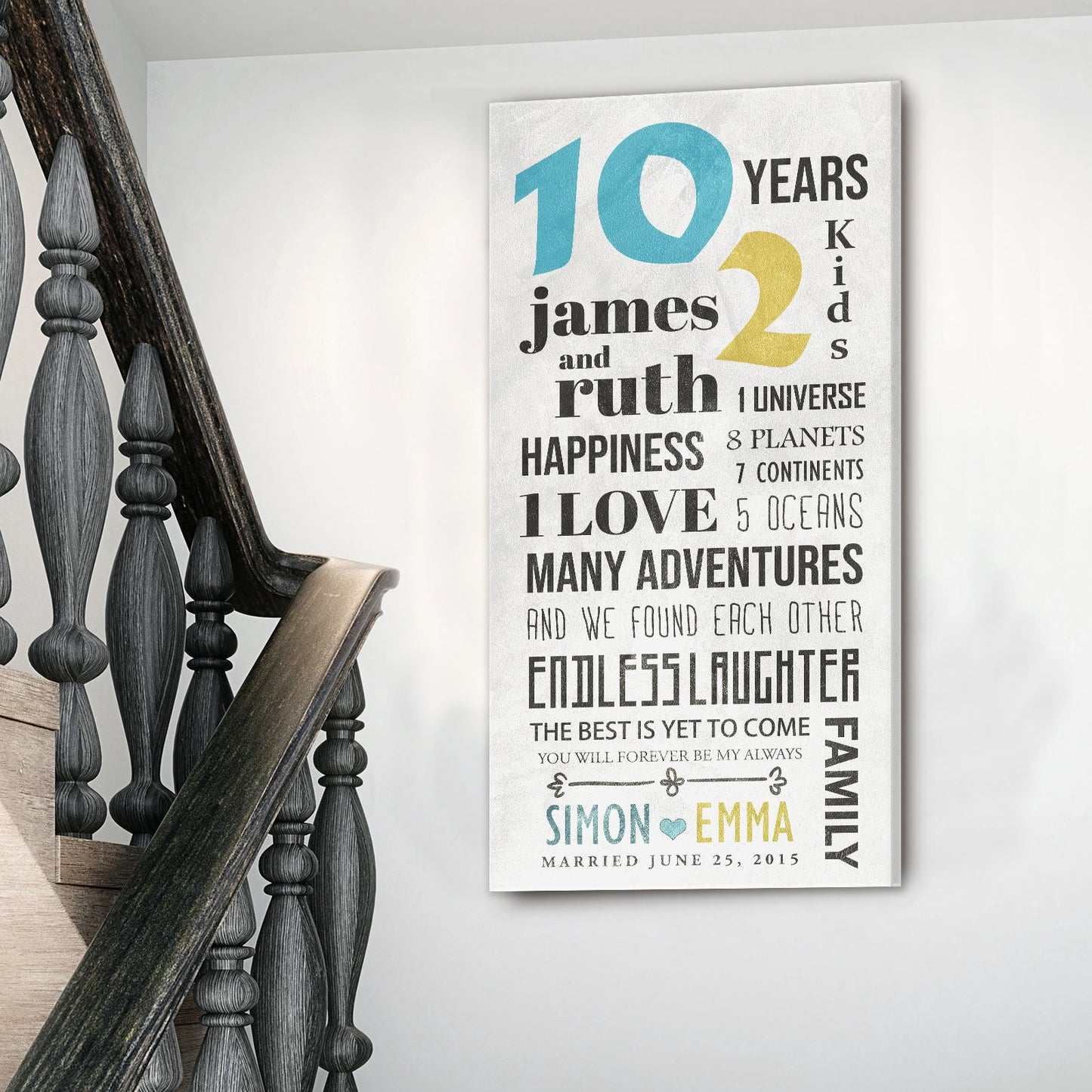 Journey Sign - canvas