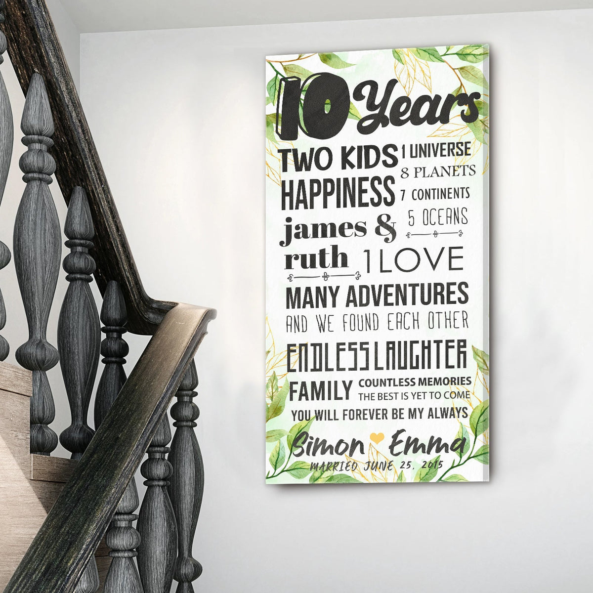 Journey Sign - canvas