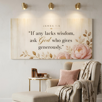 Ask God Who Gives Generously – James 1:5