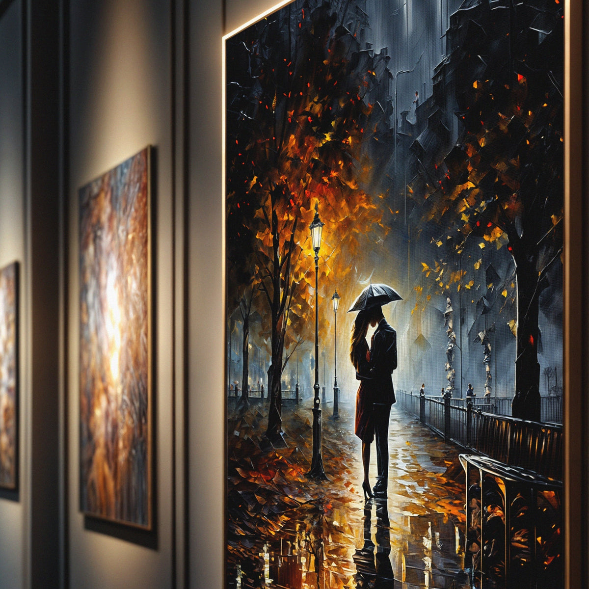 Canvas Print: "Autumn Embrace"