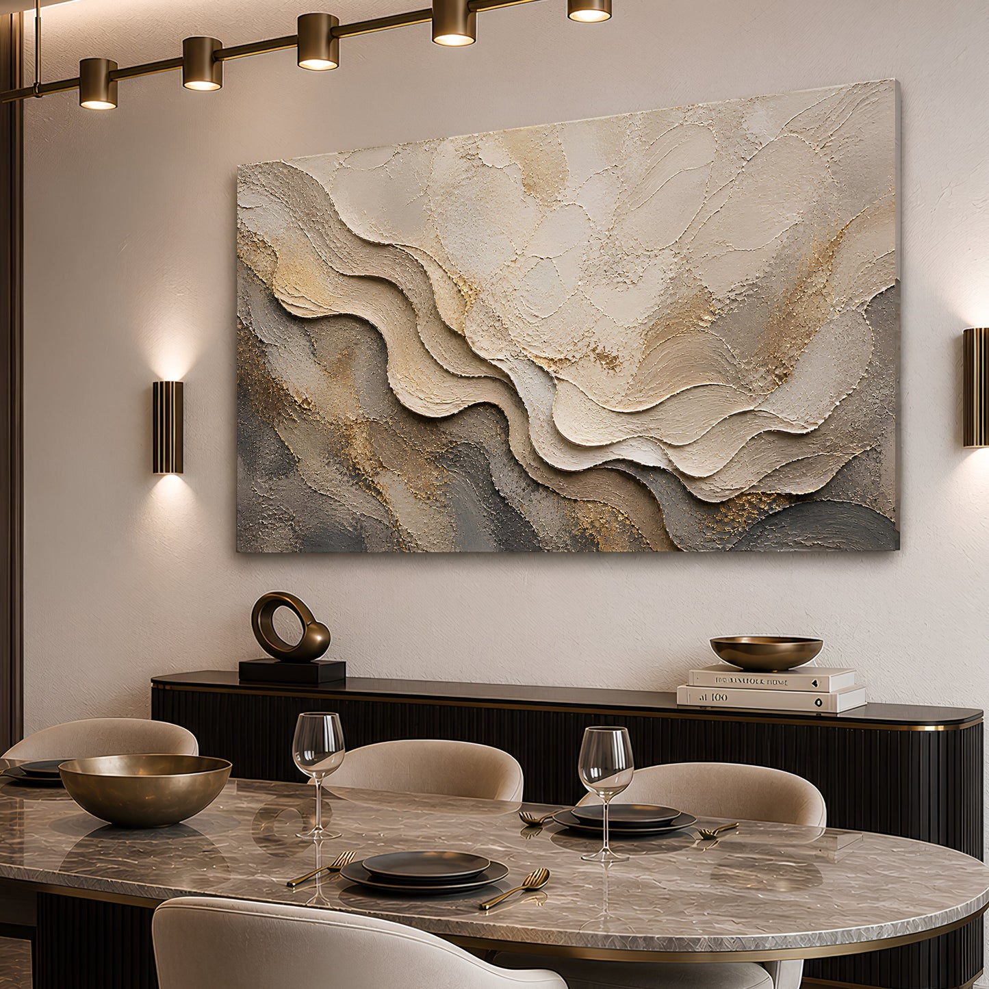 Beige Wall Minimalist