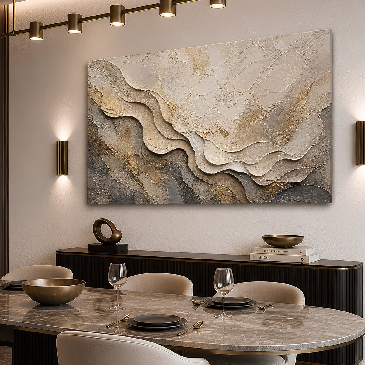 Beige Wall Minimalist