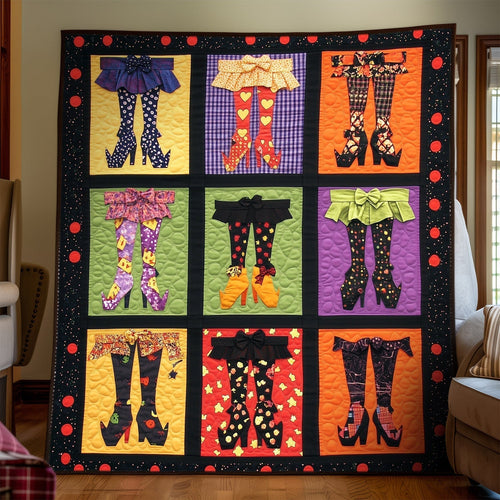 Bewitching Attire Quilted Blanket - Throw (55" x 60")
